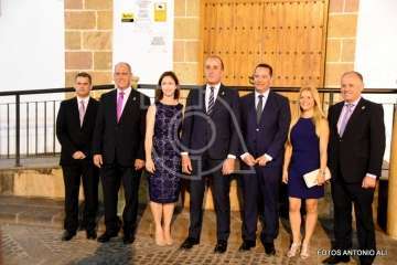 Máxima expectación en la bajada de la Virgen del Pino (Foto Antonio Alí)